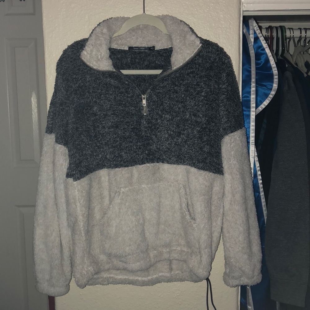 Fuzzy sweater